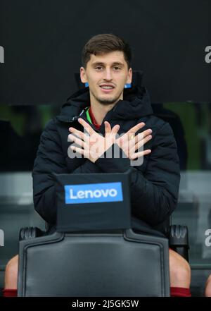 Mailand, Italien. 23. April 2022. Milano 23 Apr 2022, Inter Fc - As Roma Credit: Nderim Kaceli/Alamy Live News Stockfoto