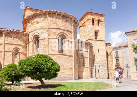 San Pedro Apostol Kirche, Avila, Spanien Stockfoto