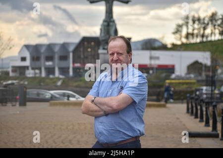 Michael Collins, ein unabhängiger TD, vertritt den südwestlichen Wahlkreis von Cork seit den Parlamentswahlen 2016. Stockfoto