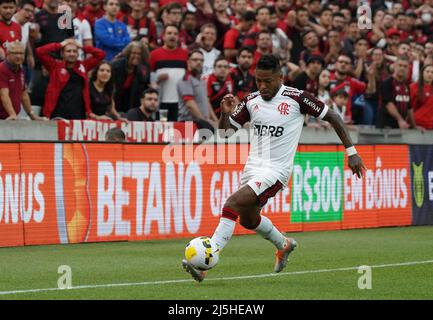 Curitiba, Brasilien. 23. April 2022. Marinho während Athletico und Flamengo. Spiel gültig für die 3. Runde der Brasilianischen Meisterschaft 2022. Joaquim Américo Guimarães Stadion in Curitiba, PR. Kredit: Carlos Pereyra/FotoArena/Alamy Live Nachrichten Stockfoto