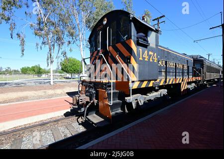 Elektrischer Diesel-Umschalter Alco S4. Stockfoto