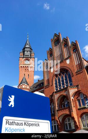Rathaus von Köpenick, Berlin, Deutschland Stockfoto