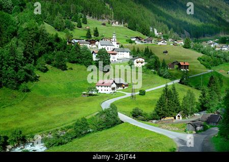 Österreich, Tyrol, Siedlung im Pitztal Stockfoto