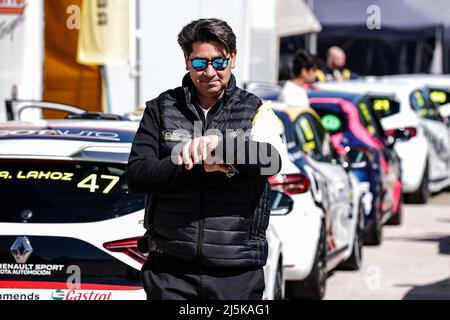 AIT-SAID Tarik während der 2. Runde des Clio Cup Europe 2022, vom 22. Bis 24. April 2022 auf dem Circuito permanente Del Jarama, in San Sebastian de los Reyes, Spanien - Foto Xavi Bonilla / DPPI Stockfoto