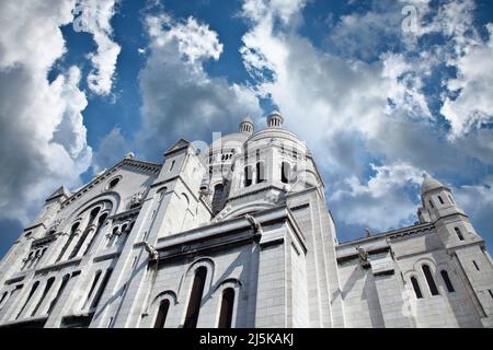 Sacré Coeur Kirche in Paris montmartre Stockfoto