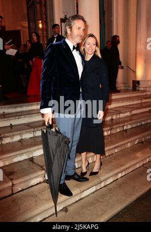 Venedig, Italien. 23. Apr, 2022. Galadiner, organisiert von Dior zur Feier der Eröffnung der Biennale of Art in Venedig 59. Gast-Kredit: Unabhängige Fotoagentur/Alamy Live News Stockfoto