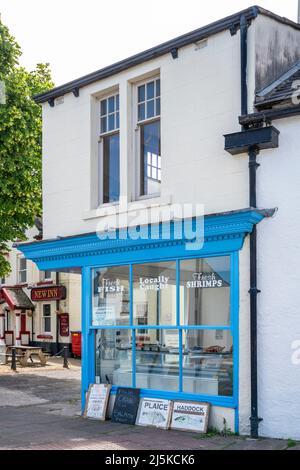 The Shrimp Shop, Poulton Square, Morecambe, Lancashire Stockfoto