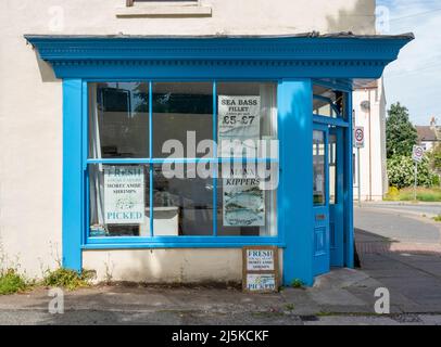 The Shrimp Shop, Poulton Square, Morecambe, Lancashire Stockfoto