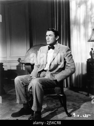 GREGORY PECK am Set offenes Porträt als F. Scott Fitzgerald während der Dreharbeiten des GELIEBTEN UNGLÄUBIGEN 1959 Regisseurs HENRY KING nach dem Buch von Sheilah Graham und Gerold Frank Drehbuch Sy Bartlett Musik Franz Waxman Jerry Wald Productions / Twentieth Century Fox Stockfoto