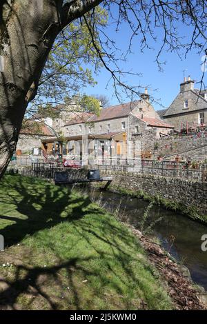 Ceres, Fife, Schottland, Großbritannien. Das Hotel liegt in einem kleinen tal etwa 2 Meilen über dem Ceres Moor von Cupar und 7 Meilen von St Andrews entfernt. Die ehemalige Pfarrei mit diesem Namen umfasste die Siedlungen Baldinnie, Chance Inn, Craigrothie, Pitscottie und Tarvit Mill. Es ist auch der Ort für das Fife Folk Museum Stockfoto