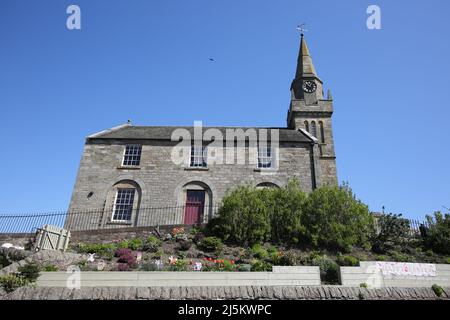 Ceres, Fife, Schottland, Großbritannien. Das Hotel liegt in einem kleinen tal etwa 2 Meilen über dem Ceres Moor von Cupar und 7 Meilen von St Andrews entfernt. Die ehemalige Pfarrei mit diesem Namen umfasste die Siedlungen Baldinnie, Chance Inn, Craigrothie, Pitscottie und Tarvit Mill. Es ist auch der Ort für das Fife Folk Museum Stockfoto