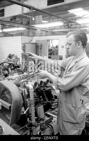 Fotoreportage aus dem BMW Automobilwerk in München: [Maschinelle Übersetzung] Stockfoto