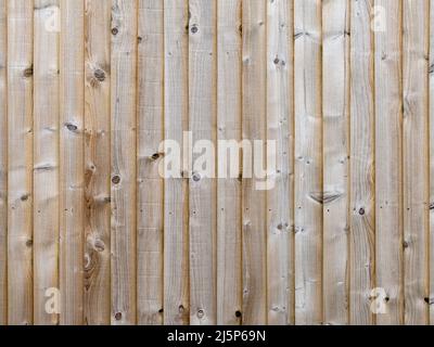 Vertikale enge Boarding Holz Holzplanken Hintergrund Stockfoto