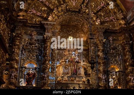 Innenraum der Kapelle des heiligen Antonius, Lagos Formosinho Museum, Lagos, Portugal Stockfoto