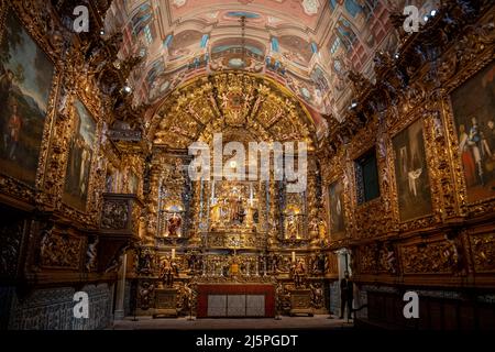 Innenraum der Kapelle des heiligen Antonius, Lagos Formosinho Museum, Lagos, Portugal Stockfoto