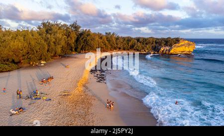 Shipwreck Beach, Koloa, Kauai, Hawaii Stockfoto