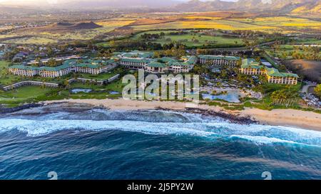 Grand Hyatt Kauai Resort and Spa, Koloa, Kauai, Hawaii, USA Stockfoto