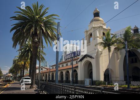 Santa Fe Depot im Stadtzentrum von San Diego Stockfoto