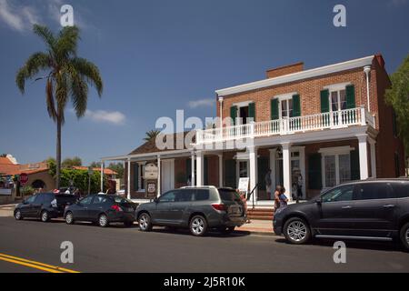 Das Haunted Whaley House in der Altstadt von San Diego Stockfoto