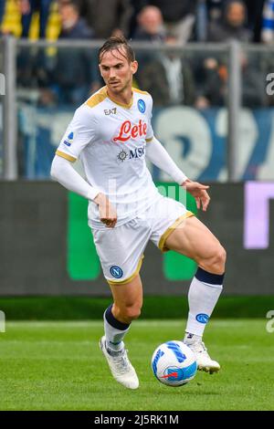 Empoli, Italien. 24. April 2022. Fabian Ruiz (Napoli) während des FC Empoli gegen SSC Napoli, italienische Fußballserie A Spiel in Empoli, Italien, April 24 2022 Quelle: Independent Photo Agency/Alamy Live News Stockfoto