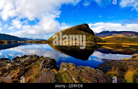 Eagles Nest, The Long Range, Upper Lakes, Killarney National Park, County Kerry, Irland Stockfoto