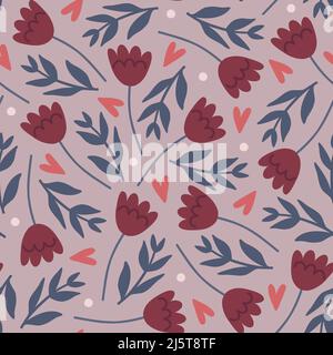 Blumenmuster Stock Vektor