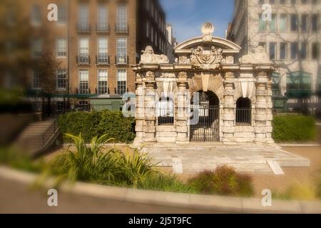 Denkmal in den Victoria Embankment Gardens, London, England Stockfoto