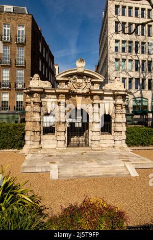 Denkmal in den Victoria Embankment Gardens, London, England Stockfoto