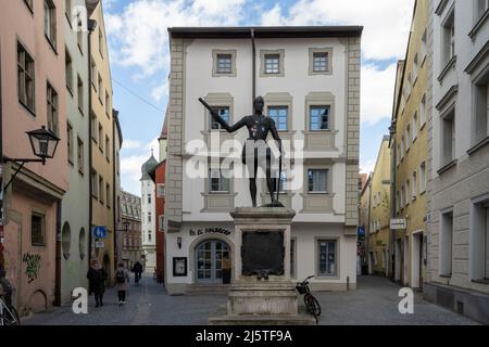 Statue von Don Juan de Austria (1547-1578) Stockfoto