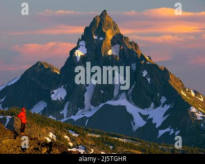 Mt. Thielsen, Cascade Range, Oregon Stockfoto