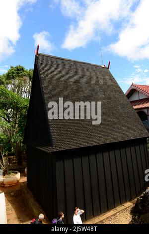 Ambohimanga ist ein Hügel und eine traditionelle befestigte königliche Siedlung (rova) in Madagaskar. Stockfoto