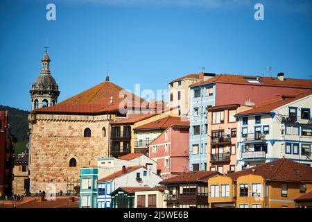 Bermeo, Biskaya, Baskenland, Euskadi, Euskal Herria, Spanien, Europa. Stockfoto