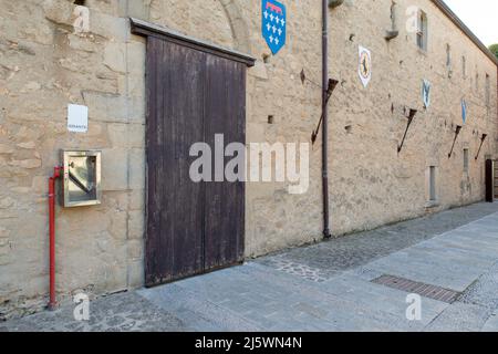 castello medievale - Paese di Montalbano Elicona, Provincia di Messina, borgo dei borghi 2015, splendido borgo medievale molto caratteristico Stockfoto