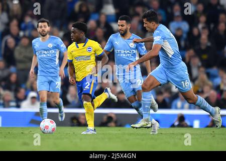 Tariq Lamptey von Brighton und Hove Albion. Bilddatum: Donnerstag, 21. April 2022. Bildnachweis sollte lauten: Anthony Devlin/Alamy Live News/Alamy Live News Stockfoto