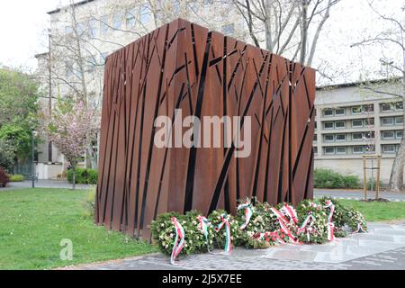 polnische Kriegsdenkmal Budapest hungrig Stockfoto