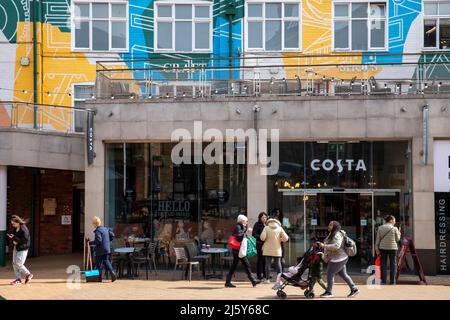 Oasis Shopping Arcade, Sheffield City Centre. Stockfoto