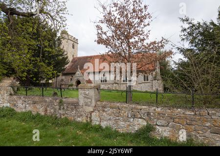 Little Wittenham Oxfordshire Stockfoto