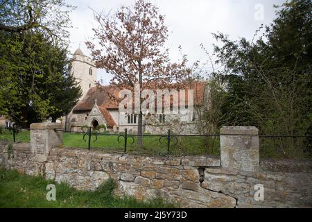 Little Wittenham Oxfordshire Stockfoto