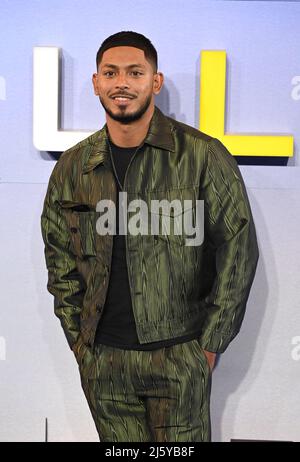 Foto muss gutgeschrieben werden ©Alpha Press 079965 23/03/2022 Sean Sagar bei der Special Screening of Ambulance am Odeon Leicester Square in London. Stockfoto