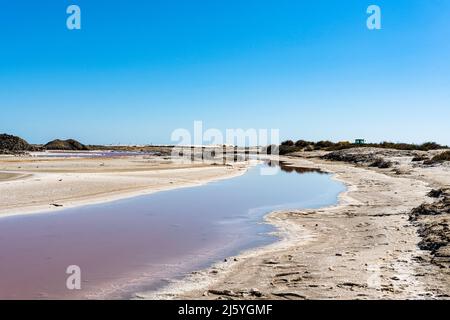 Camargue France salines sind wirklich beeindruckend Stockfoto