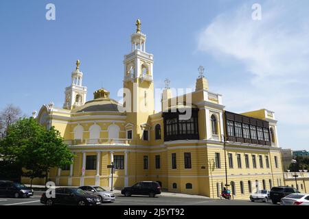 Muslim Magomayev Azerbaijan State Academic Philharmonic Hall, Baku, Bakı, Absheron Peninsula, Aserbaidschan, Azərbaycan, Asien Stockfoto