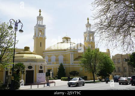 Muslim Magomayev Azerbaijan State Academic Philharmonic Hall, Baku, Bakı, Absheron Peninsula, Aserbaidschan, Azərbaycan, Asien Stockfoto