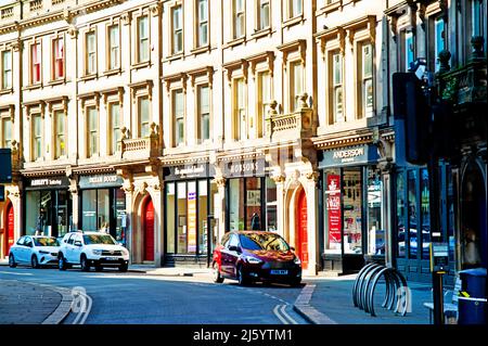 The Strand, Cathedral Quarter, Derby, Derbyshire, England Stockfoto