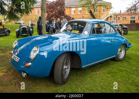 1964 Porsche 356 „EHRFURCHT 726B“ auf der April Scramble ‘Bicester Heritage Center am 23.. April 2022 zu sehen Stockfoto