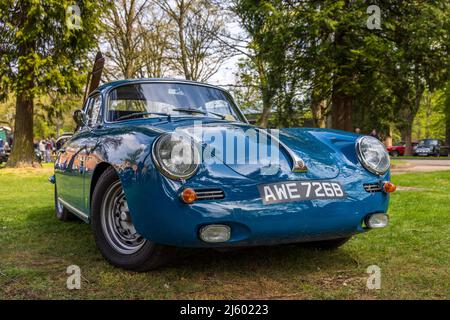 1964 Porsche 356 „EHRFURCHT 726B“ auf der April Scramble ‘Bicester Heritage Center am 23.. April 2022 zu sehen Stockfoto