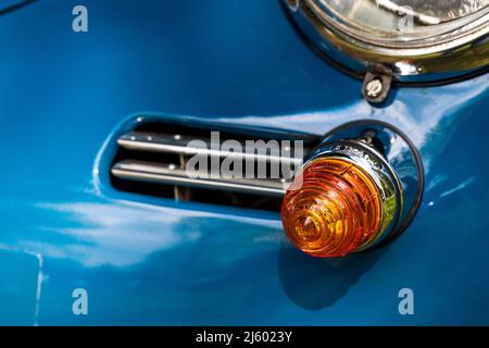 1964 Porsche 356 „EHRFURCHT 726B“ auf der April Scramble ‘Bicester Heritage Center am 23.. April 2022 zu sehen Stockfoto