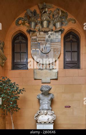 Herzogspalast Borgia in Gandia, Costa Blanca, Valencia, Spanien Europa Stockfoto