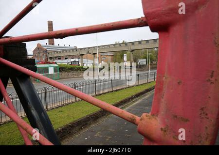 National Mining Museum, Lady Victoria Colliery, Newtongrange, Dalkeith EH22 4QN, Schottland, VEREINIGTES KÖNIGREICH. Wurde 1984 gegründet, um die physischen Oberflächenreste der Lady Victoria Colliery in Newtongrange, Midlothian, Schottland, zu erhalten. Die 1890 von der Lothian Coal Company versenkte Kolonie wurde 1894 in Produktion gebracht. Stockfoto