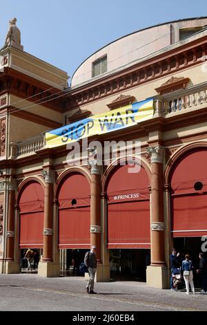 Teatro Arena del Sole (Theater der darstellenden Künste), Via dell'Indipendenza, Bologna, Emilia-Romagna, Norditalien, April 2022 Stockfoto