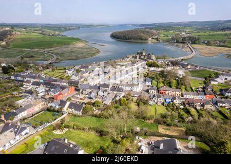 Dorf Timoleague, West Cork, Irland. Stockfoto